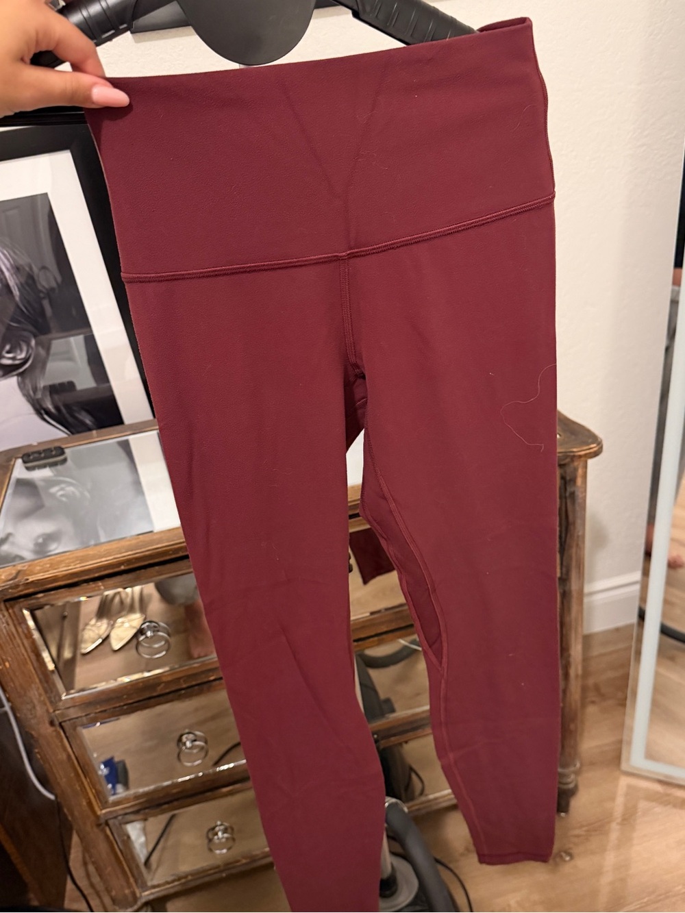 lululemon athletica Wine High-Rise Leggings